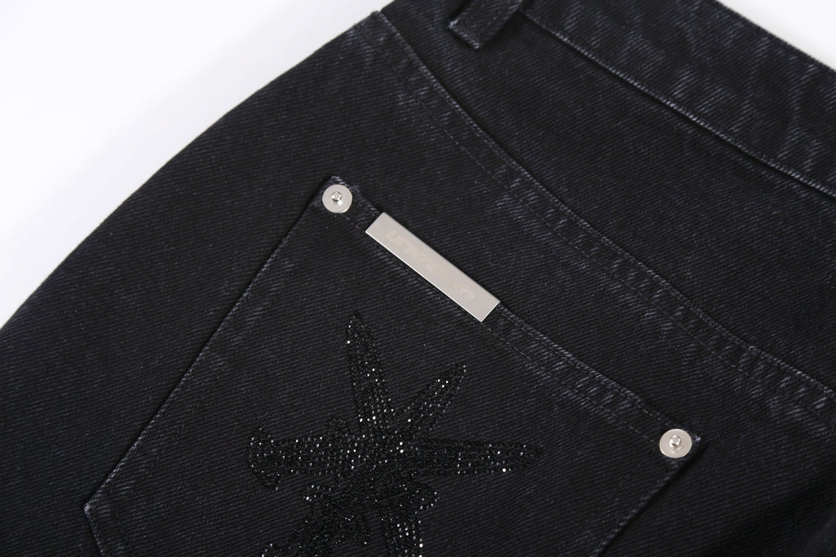 Unknown UK - Black Rhinestone Denim – 2nd Chapter