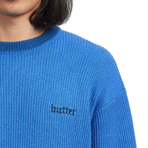 Fade Knit Sweater - Ocean