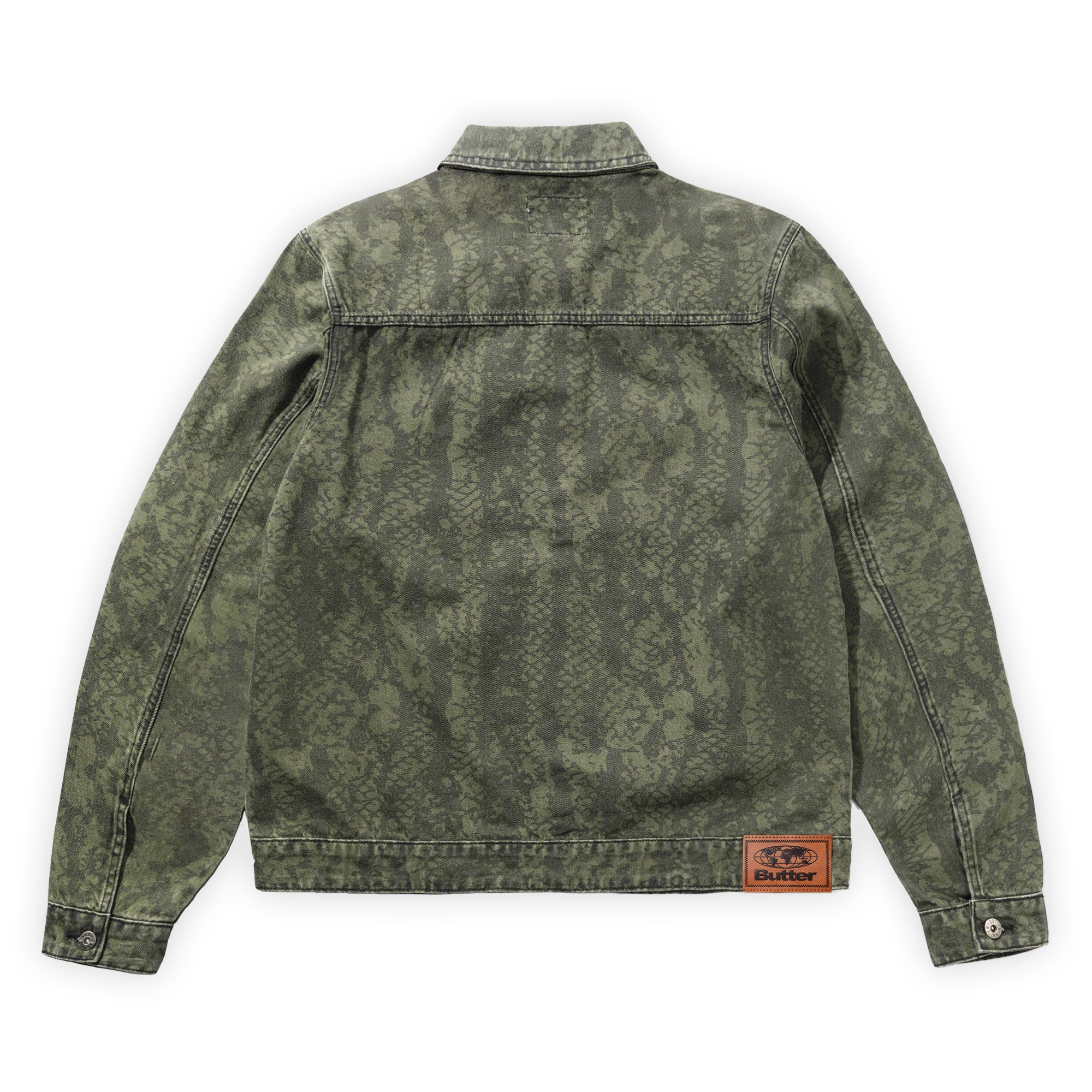 Garage Denim Jacket - Lowland Camo