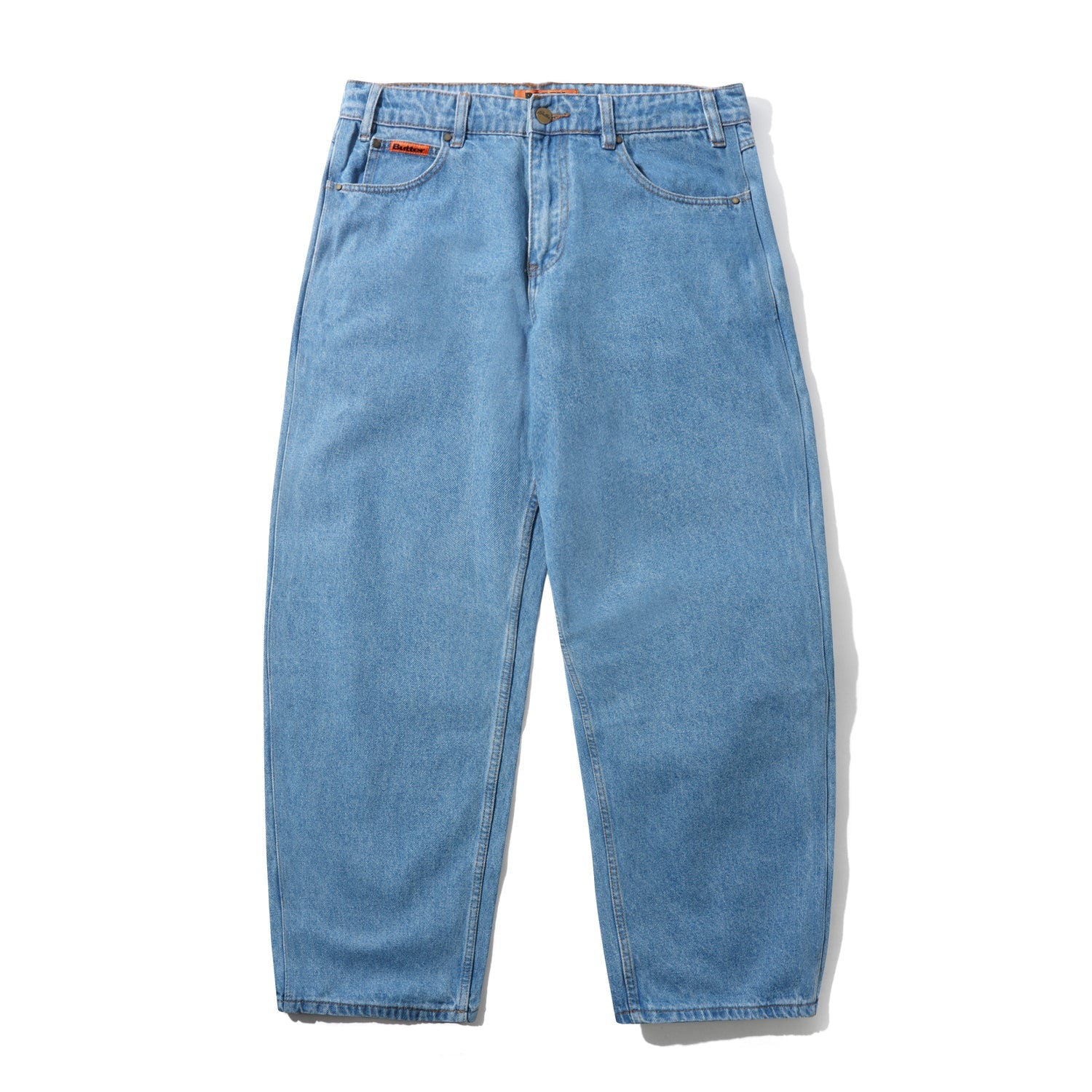 Baggy Denim Jeans - Washed Indigo