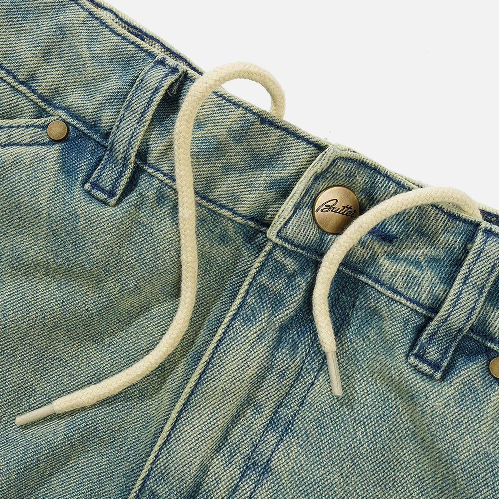 Trim Denim Jeans - Sunfade Blue