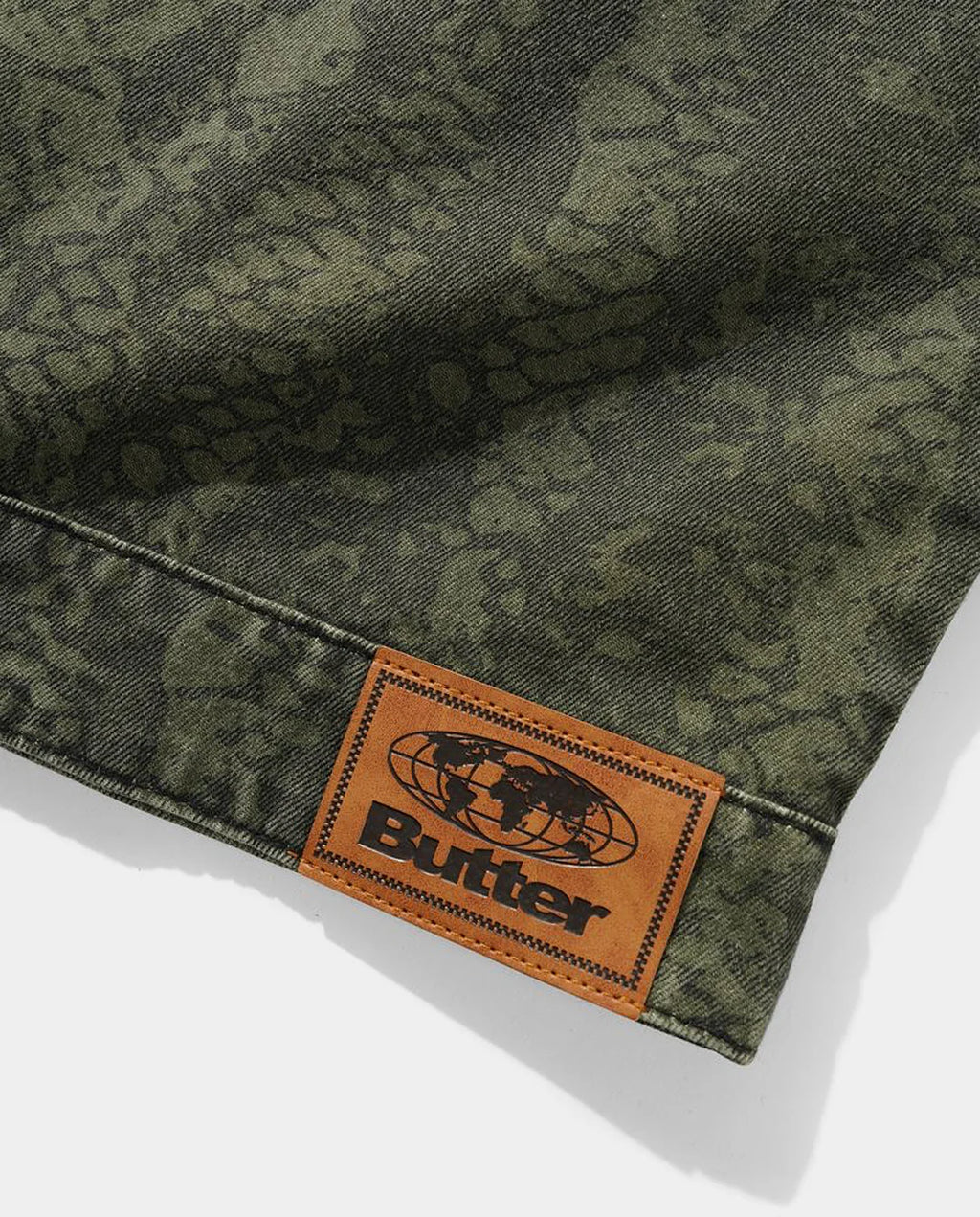 Garage Denim Jacket - Lowland Camo
