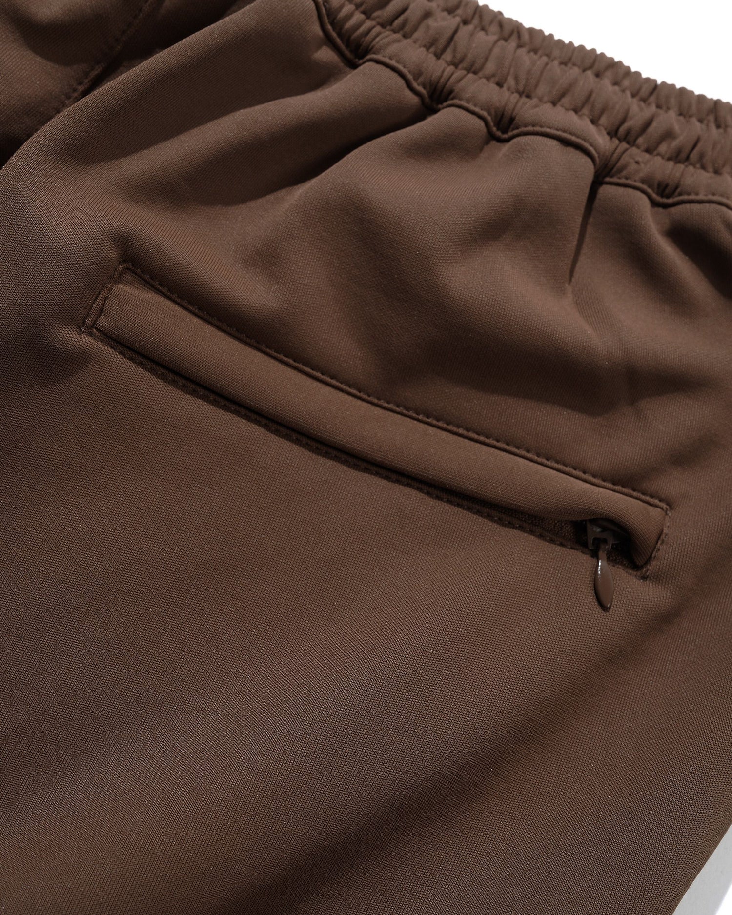 Check Tape Trackpants - Brown