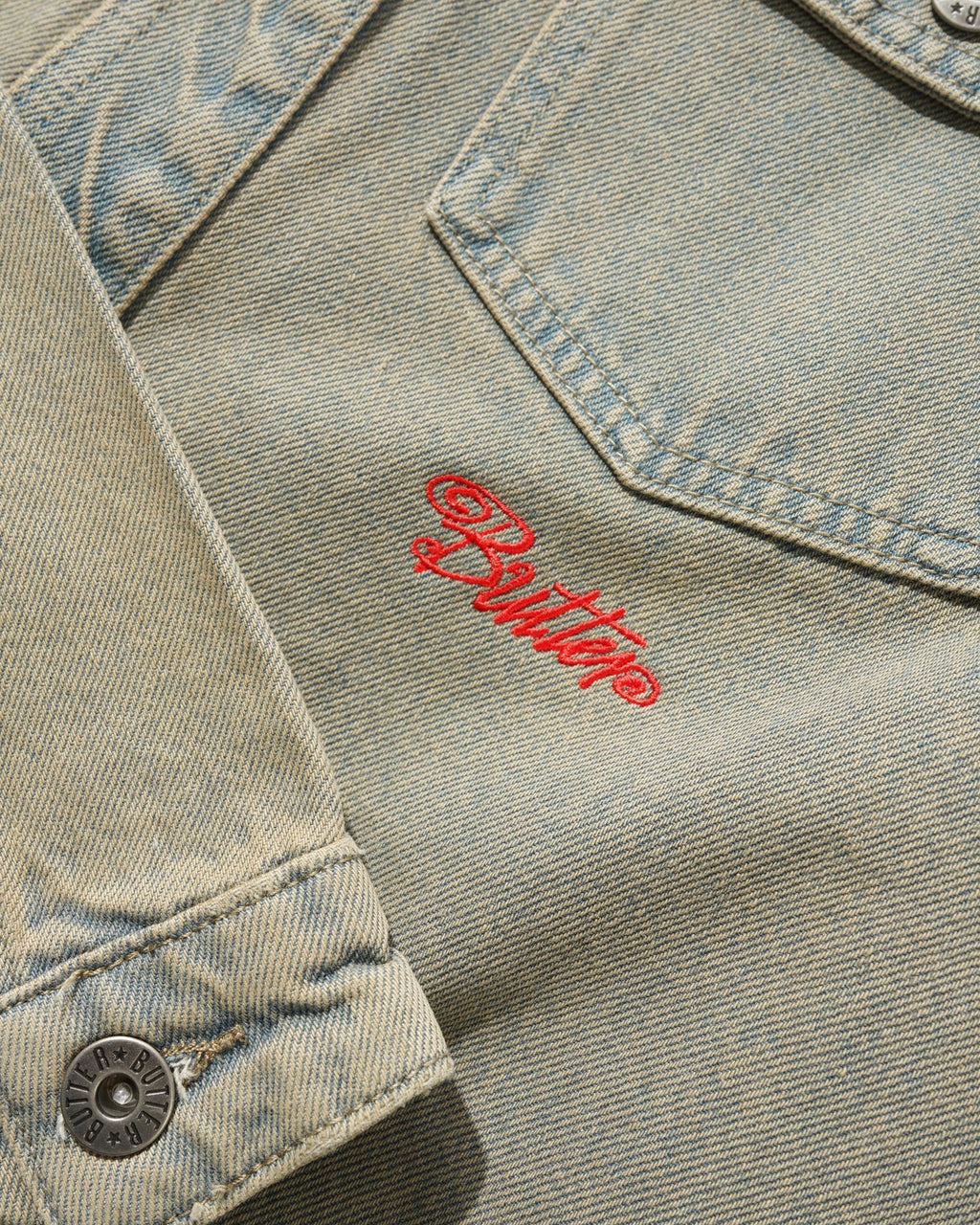 Garage Denim Jacket - Sunfade Blue