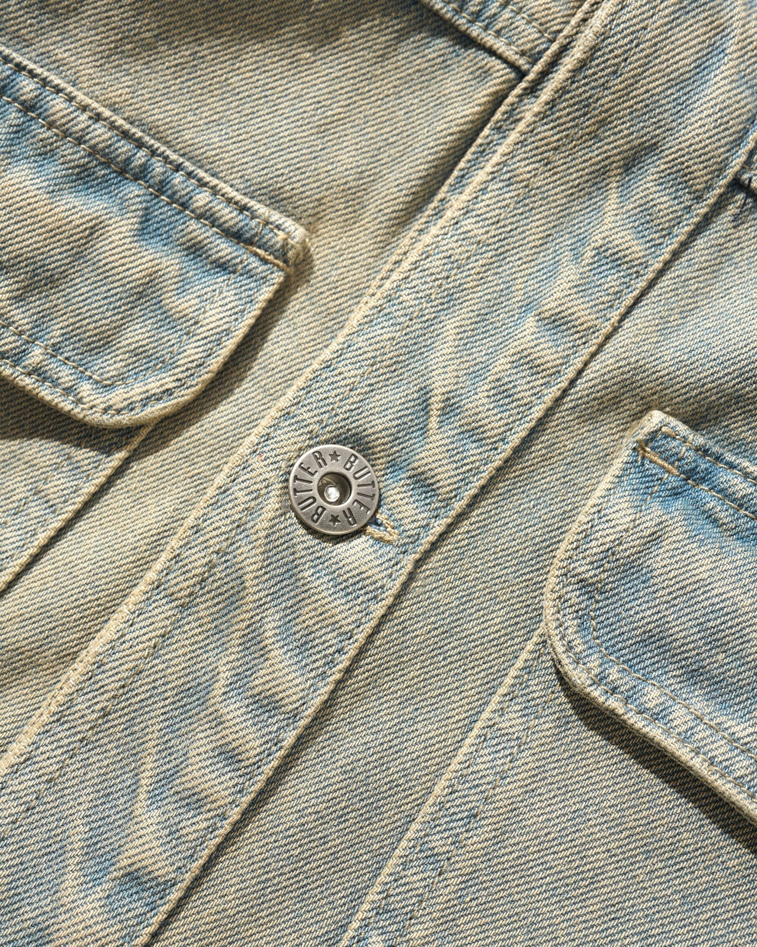 Garage Denim Jacket - Sunfade Blue