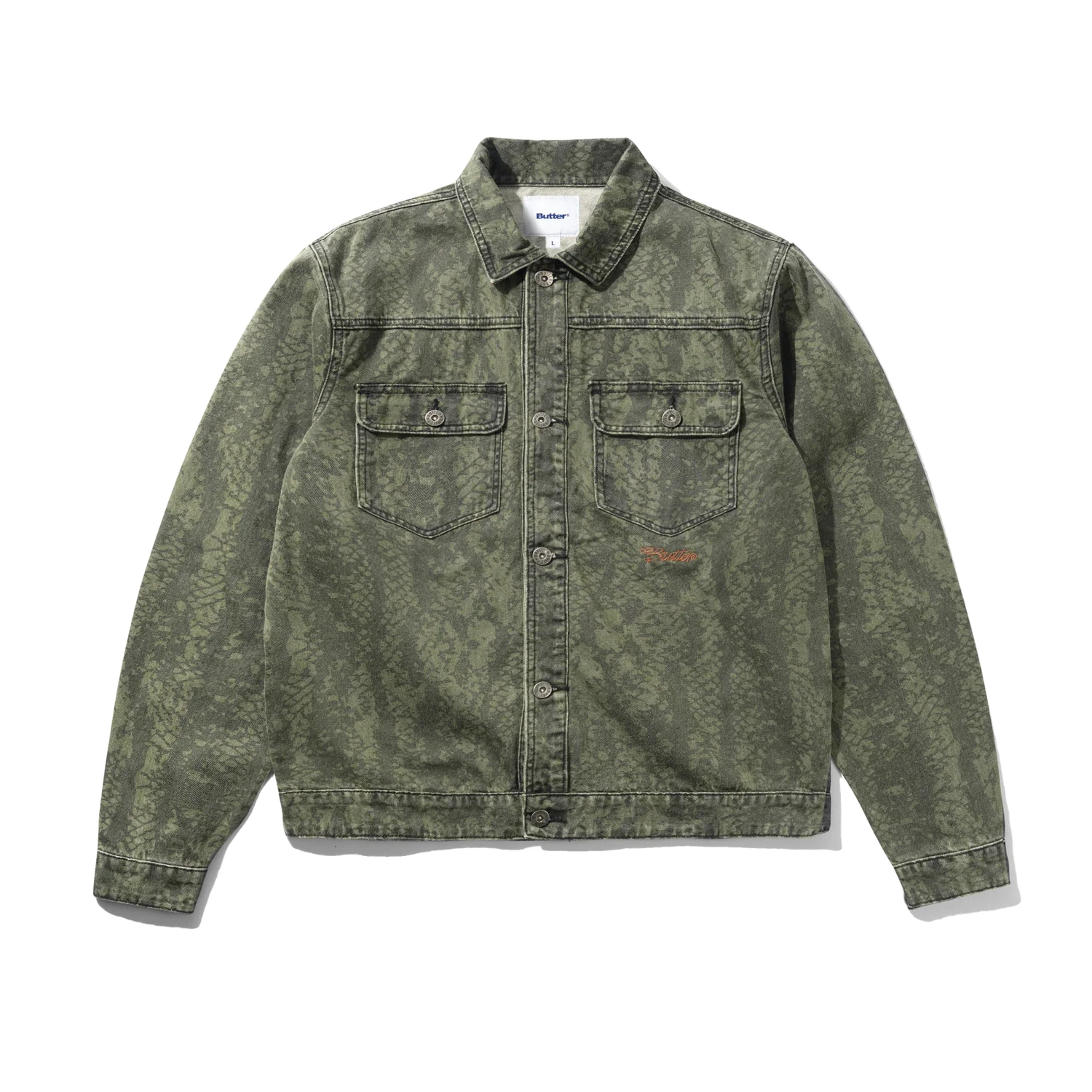 Garage Denim Jacket - Lowland Camo