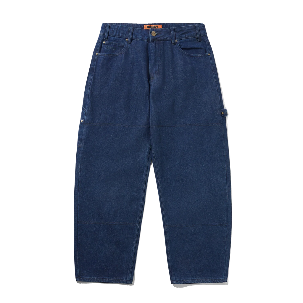Rivet Denim Jeans - Raw Indigo