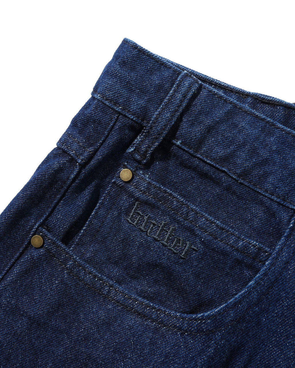 Rivet Denim Jeans - Raw Indigo