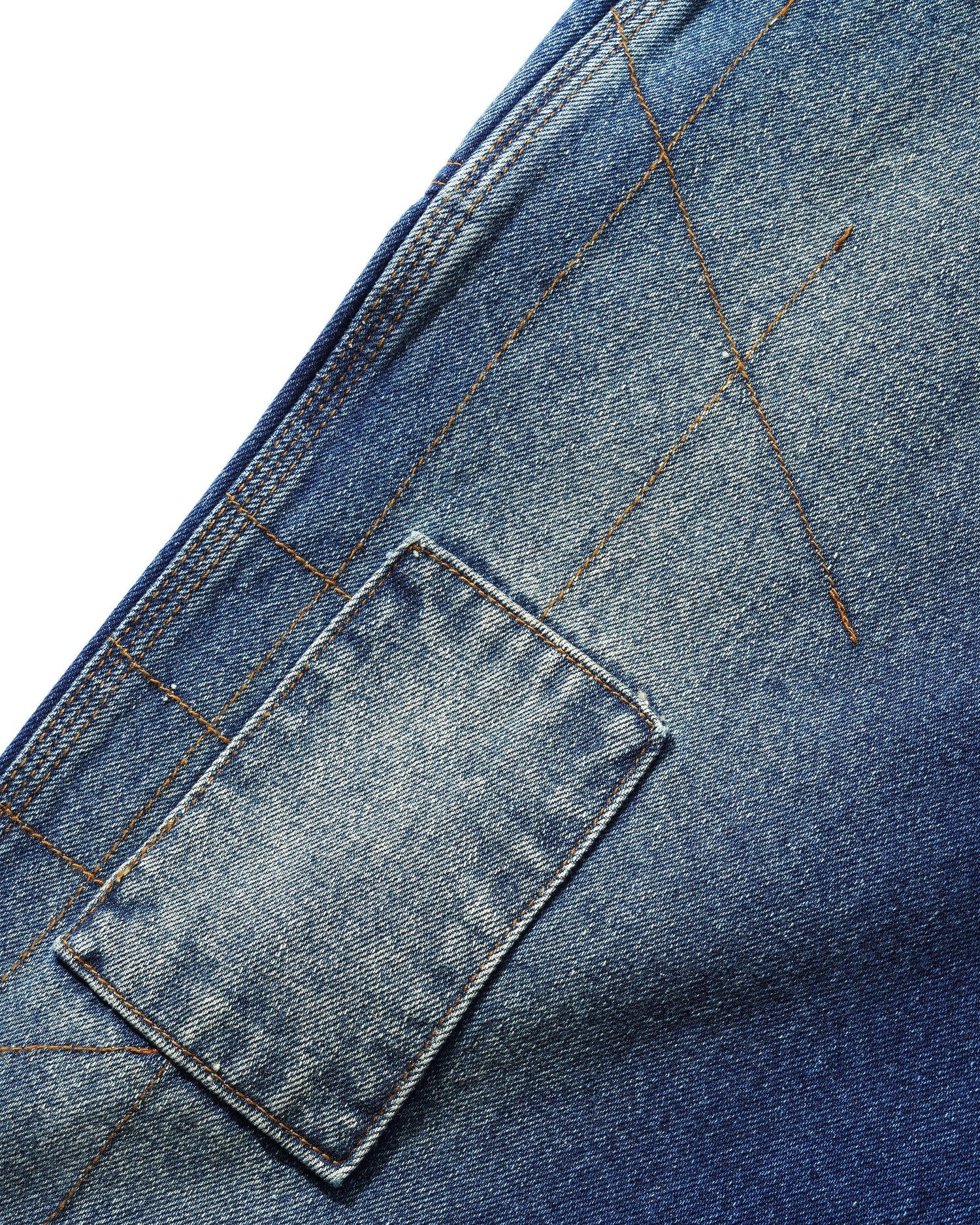 Weathergear Denim Jeans - Repaired Indigo