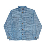 Hélas -Wave denim Jacket - Light Blue