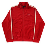 Unknown UK - Red Velour Track Jacket